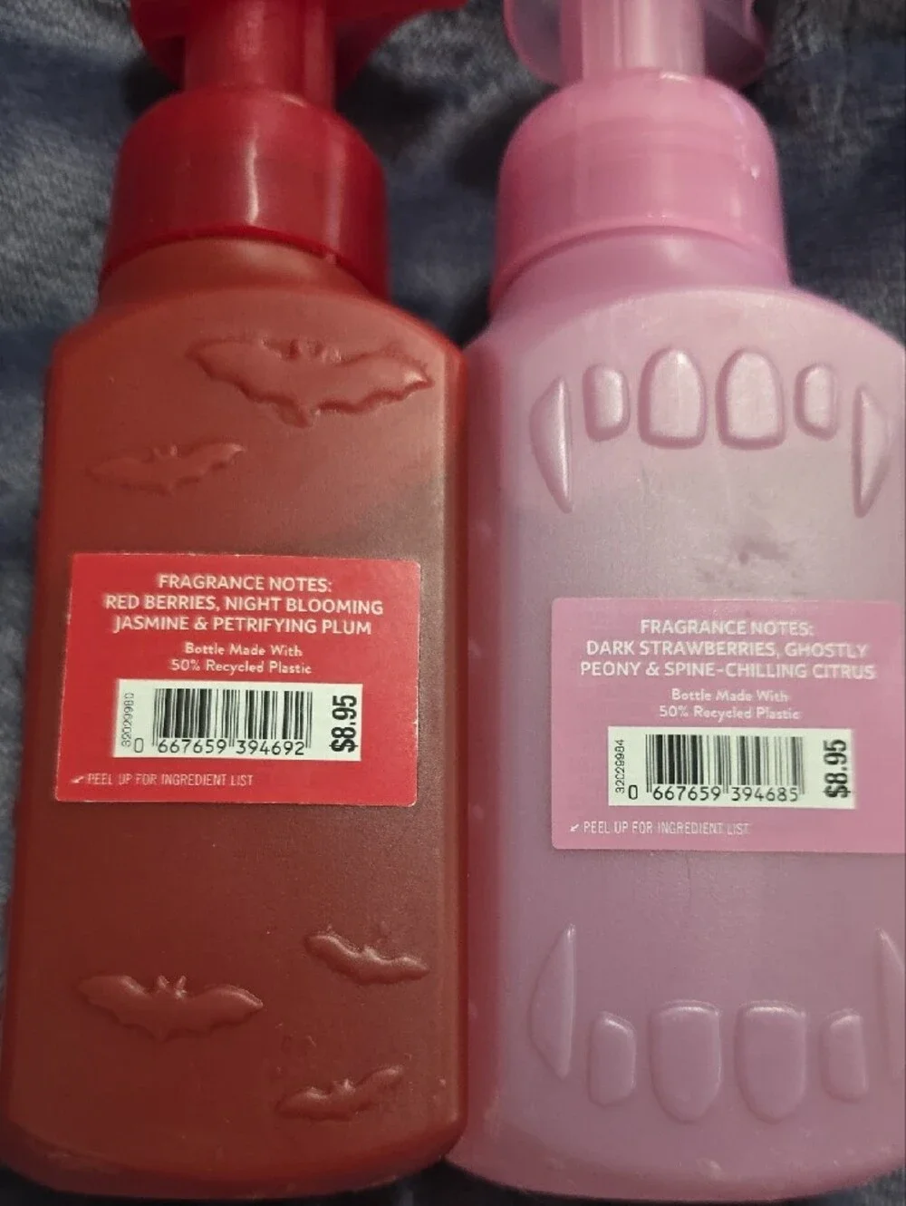 Bath & Body Works Vampire Blood & Ghoul Friend Foaming Soaps - NEW